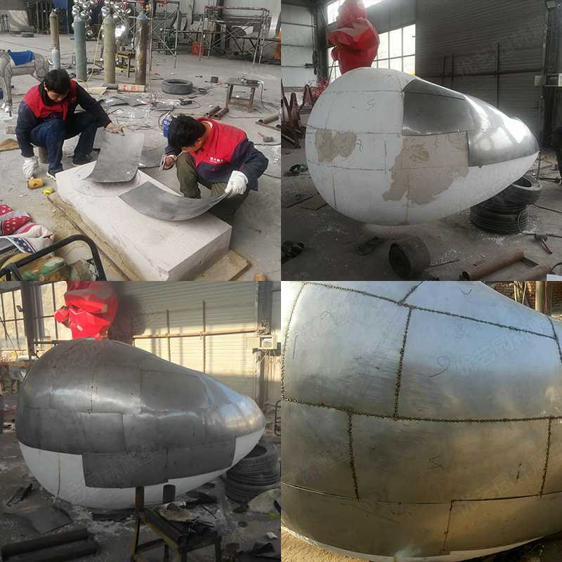 不銹鋼雕塑制作廠家，定制大型不銹鋼雕塑