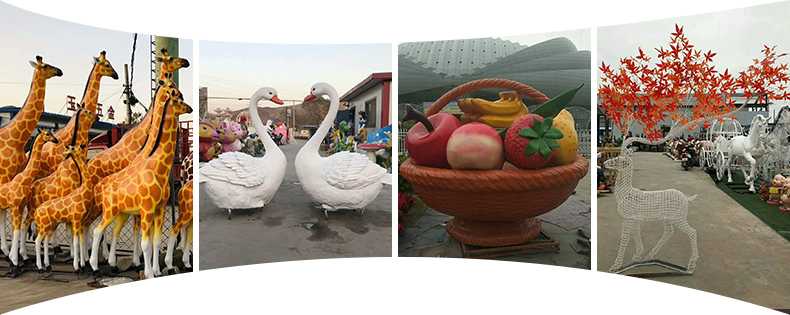 仿真景觀擺件，卡通景觀雕塑