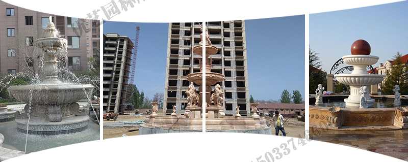 大型噴泉安裝，石雕噴泉定制，曲陽噴泉廠家