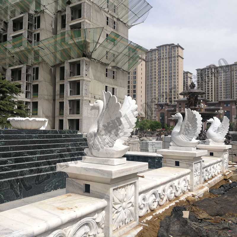 石雕噴泉，石雕天鵝噴泉，大理石天鵝噴泉2.jpg