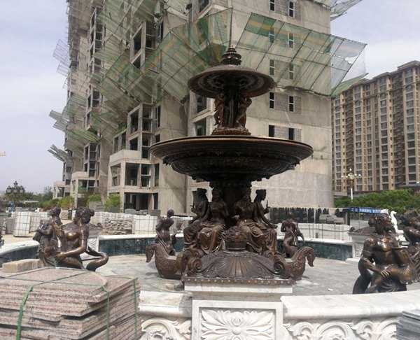 景觀雕塑定制，大型銅雕塑工廠