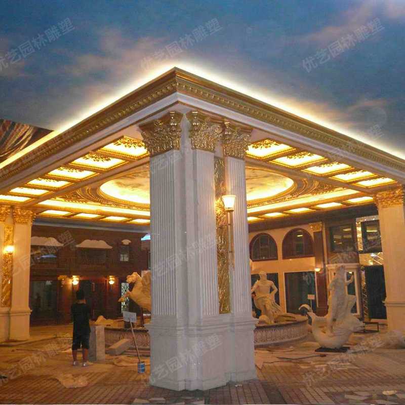 羅馬柱，室內羅馬柱