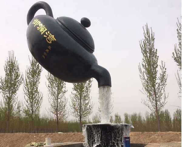 天壺雕塑，城市雕塑設(shè)計(jì)