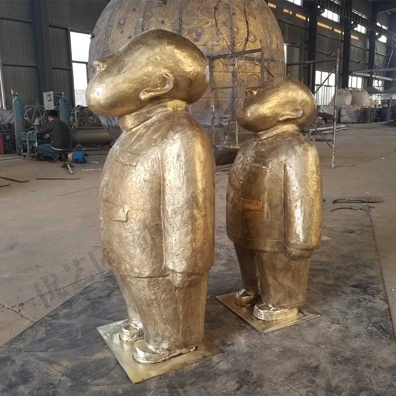 銅兒童雕塑，銅小孩雕塑
