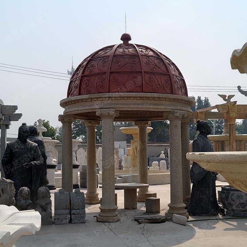 景觀涼亭雕塑，景觀雕塑定制